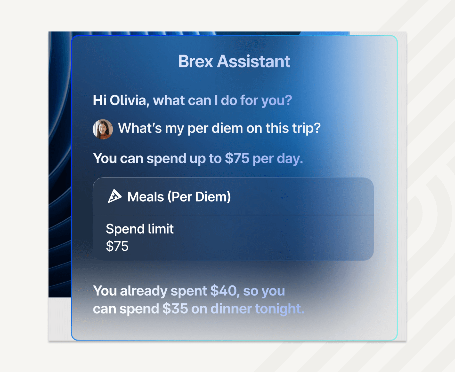 Brex AI assistant instantly answers questions on spend