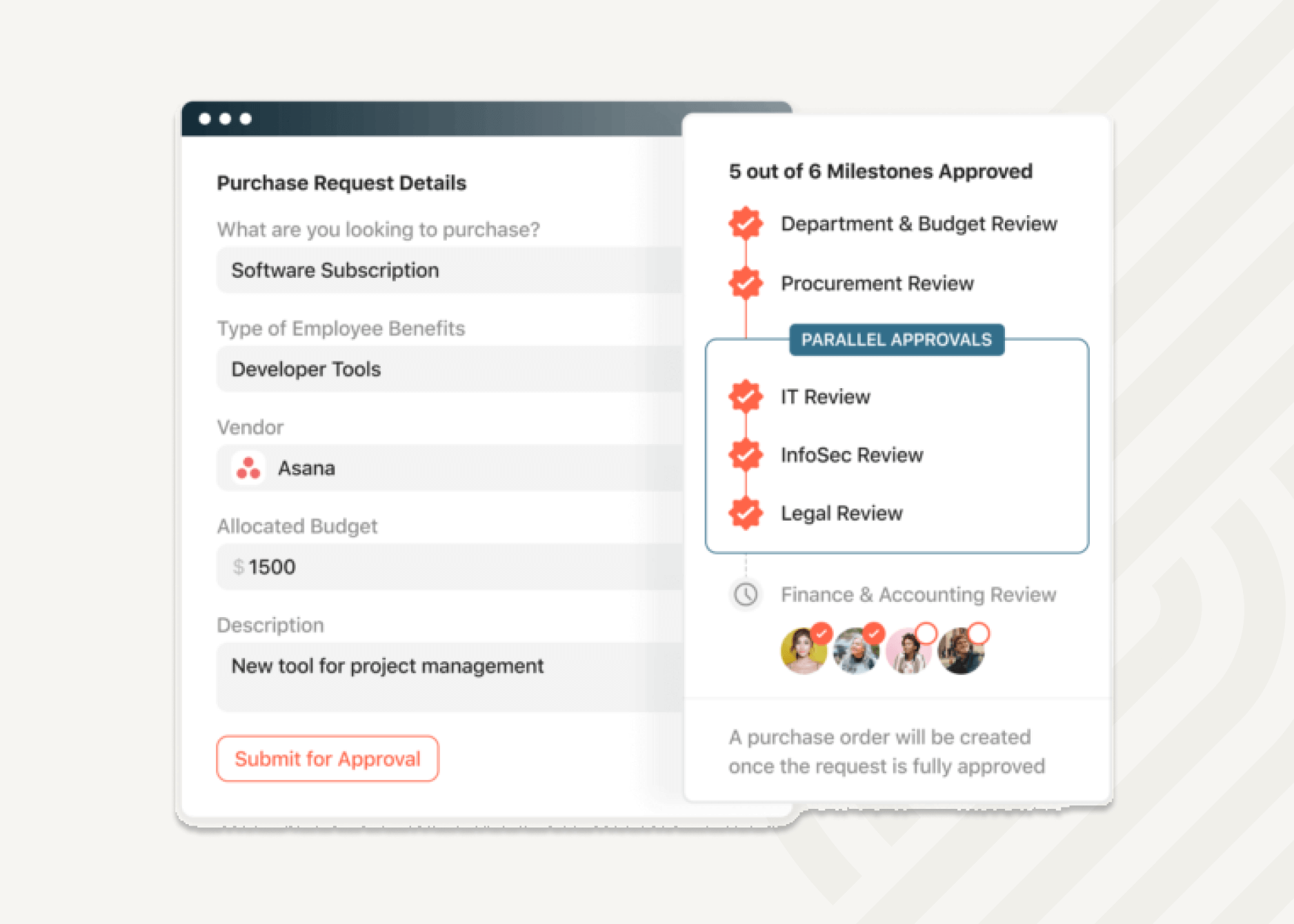 Milestone-based parallel or sequential approval workflows