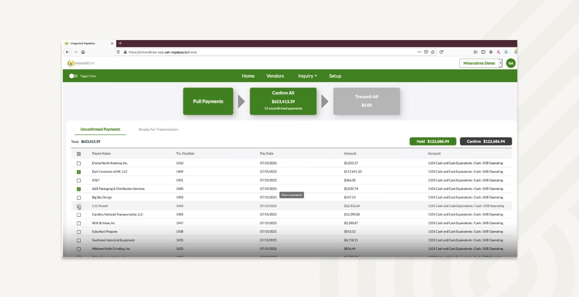 MineralTree - A 3-step process to fast-track payments to vendors